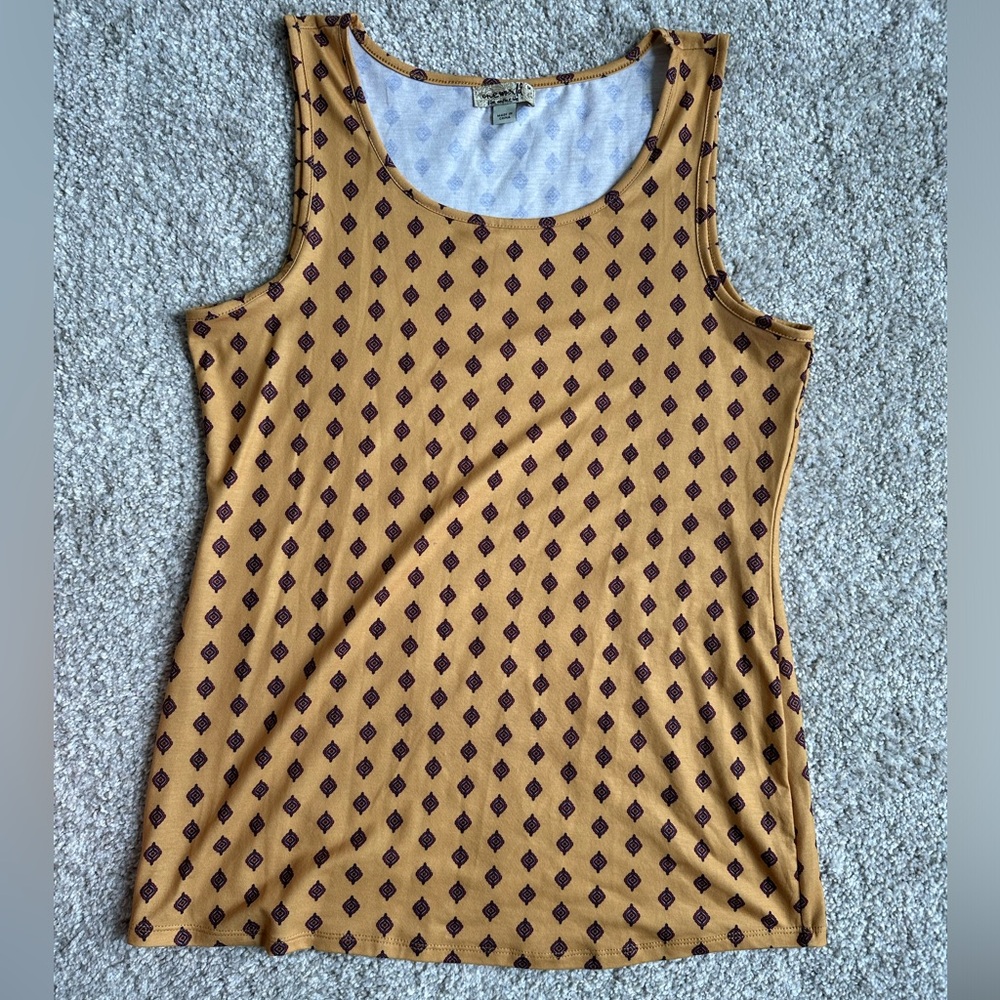 Women’s One World Mustard Yellow Tank
